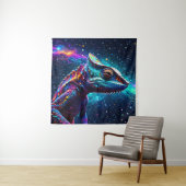 サイケデリックカメレ絵を描オン銀河系 タペストリー (インサイチュ)