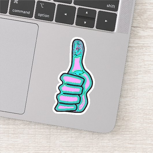 サイケデリックカラフルがv2に達する シール (詳細)