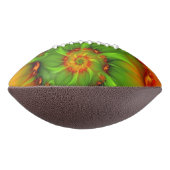 サイケデリックカラフルモダン抽象芸術フラクタル名 アメリカンフットボール (回転90)