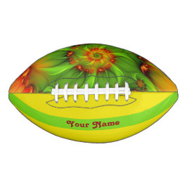 サイケデリックカラフルモダン抽象芸術フラクタル名 アメリカンフットボール