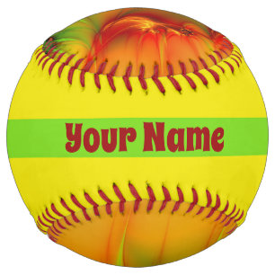 サイケデリックカラフルモダン抽象芸術フラクタル名 ソフトボール