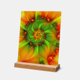 サイケデリックカラフルモダン抽象芸術 アクリルサイン