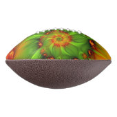 サイケデリックカラフルモダン抽象芸術 アメリカンフットボール (回転90)