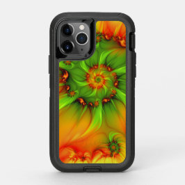 サイケデリックカラフルモダン抽象芸術 オッターボックスディフェンダーiPhone 11 PROケース