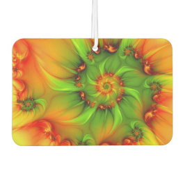 サイケデリックカラフルモダン抽象芸術 カーエアーフレッシュナー