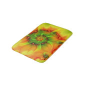 サイケデリックカラフルモダン抽象芸術 バスマット (アングル)