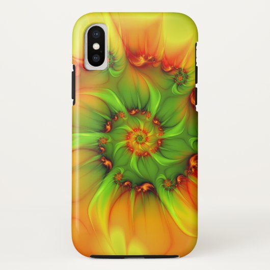 サイケデリックカラフルモダン抽象芸術 Case-Mate iPhoneケース (裏面)