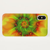 サイケデリックカラフルモダン抽象芸術 Case-Mate iPhoneケース (裏面(横))