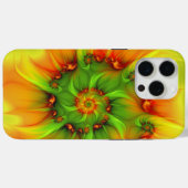 サイケデリックカラフルモダン抽象芸術 Case-Mate iPhoneケース (裏面 (横))