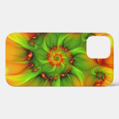 サイケデリックカラフルモダン抽象芸術 Case-Mate iPhoneケース (裏面 (横))