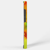 サイケデリックカラフルモダン抽象芸術 SAMSUNG GALAXYケース (右側面)