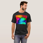 サイケデリックカラー Tシャツ (正面フル)