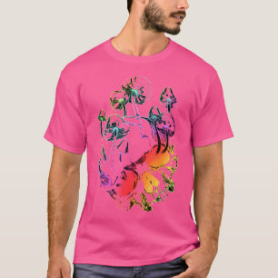サイケデリックキノコスカルゴシックWitchy Punk Tシャツ