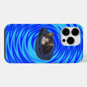 サイケデリックキャット iPhoneケース (裏面横)