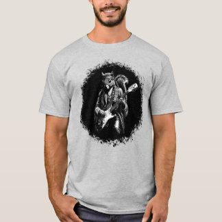 サイケデリックギター リス - 面白いヴィンテージロック Tシャツ