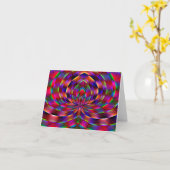 サイケデリッククモ…..... カード (黄色い花)