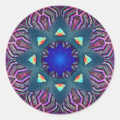 サイケデリッククラシック ラウンドシール (正面)