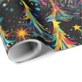 サイケデリッククリスマス#1 ラッピングペーパー (ロールコーナー)