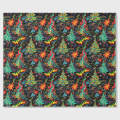 サイケデリッククリスマス#2 ラッピングペーパー (フラット)