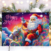 サイケデリックサンタオンレインボーホース シーズンカード