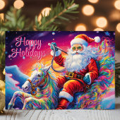 サイケデリックサンタオンレインボーホース シーズンカード