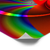 サイケデリックスカルポスター ポスター (角)