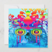 サイケデリックスカル カード (正面)