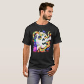 サイケデリックスネークポーションゴーストハロウィン Tシャツ (正面フル)