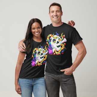 サイケデリックスネークポーションゴーストハロウィン Tシャツ