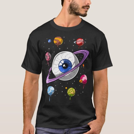 サイケデリックスペースアイ Tシャツ (正面)
