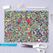 サイケデリックティッシュペーパー 薄葉紙 (クラフト)