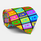 サイケデリックテープIIの混在 ネクタイ (ロール)