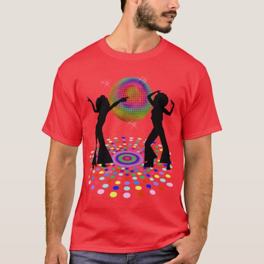 サイケデリックディスコTシャツ Tシャツ (正面)