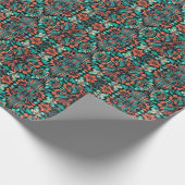 サイケデリックハワイアン ラッピングペーパー (角)