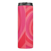 サイケデリックハート書道スクリプト名Pinks タンブラー (裏面)