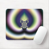 サイケデリックハート マウスパッド (マウス)