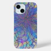 サイケデリックパープルピファンキーッカラフルク・アモダンート Case-Mate iPhoneケース (裏面)