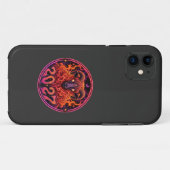 サイケデリックファイアラム牡羊座 Case-Mate iPhoneケース (裏面(横))