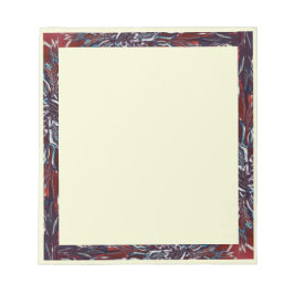 サイケデリックファンキー花縁ど ノートパッド