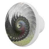 サイケデリックファンタジー緩和曲線 セラミックノブ (右)