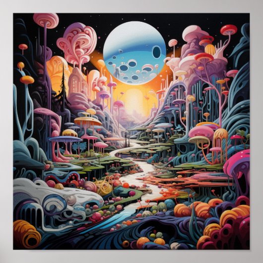 サイケデリックファンタジー ポスター (正面)