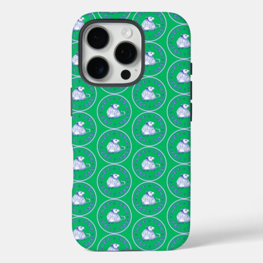 サイケデリックポッサムiPhoneケース Case-Mate iPhoneケース (裏面)