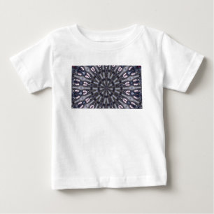 サイケデリック万華鏡のように千変万化するパターン/神秘的な記憶 ベビーTシャツ