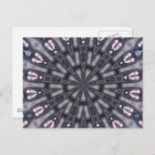 サイケデリック万華鏡のように千変万化するパターン/神秘的な記憶 ポストカード (正面/裏面)