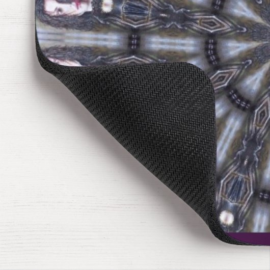 サイケデリック万華鏡のように千変万化するパターン/神秘的な記憶 マウスパッド (コーナー)