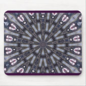 サイケデリック万華鏡のように千変万化するパターン/神秘的な記憶 マウスパッド (正面)