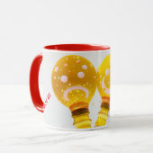 「サイケデリック夢鮮やか見よ夢よ」 マグカップ (正面左)