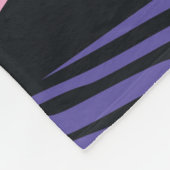 サイケデリック宇宙抽象芸術イラストレーション、Geometri フリースブランケット (角)