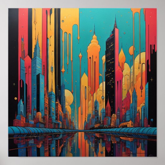 サイケデリック市 ポスター (正面)