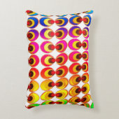 サイケデリック布 アクセントクッション (正面(垂直))